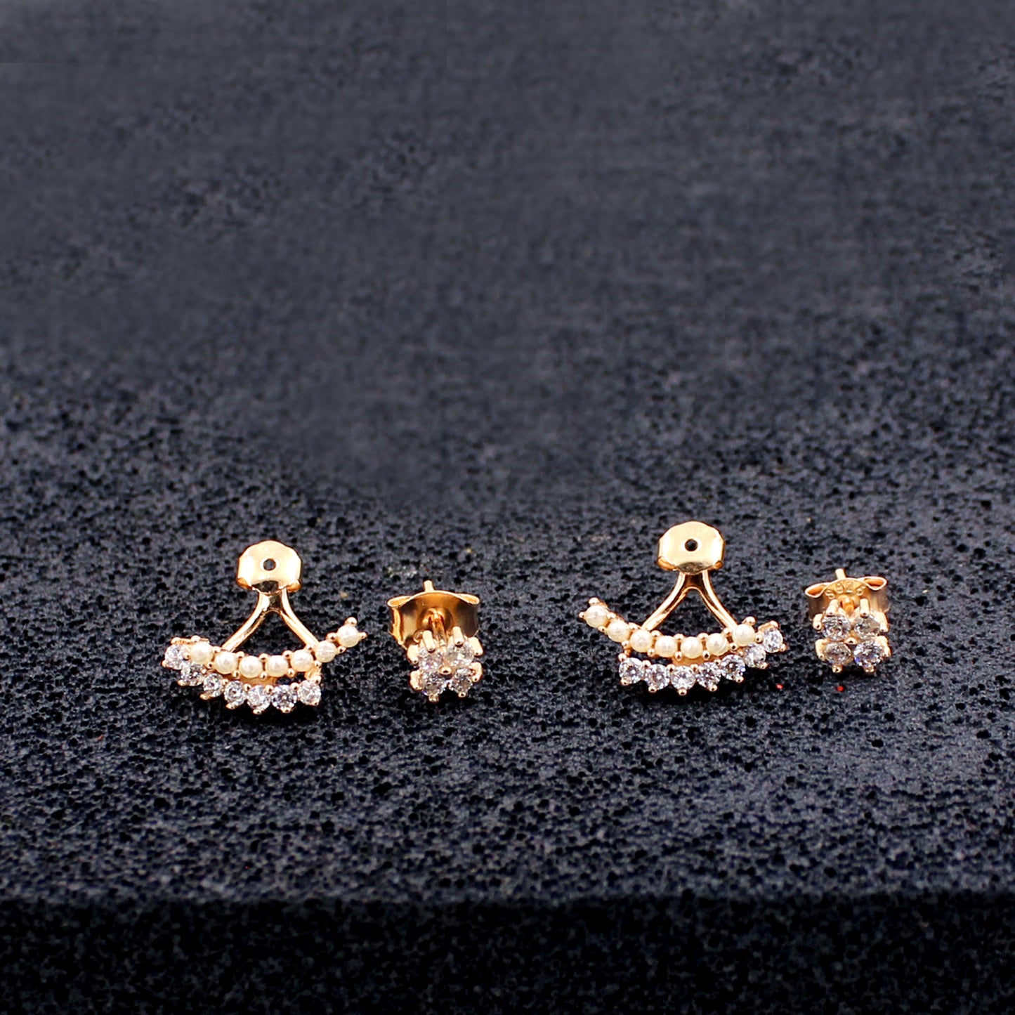2 in 1 Rose Gold Shine Elegant tops