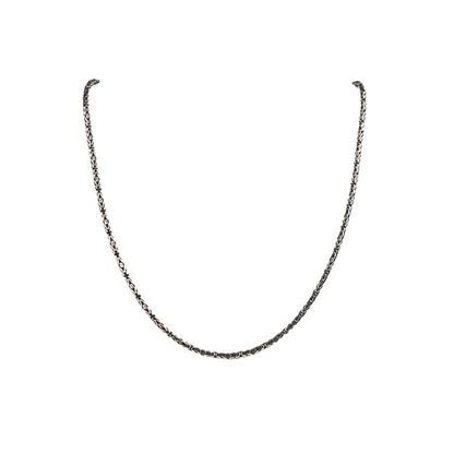 Veer Vajra Silver Chain