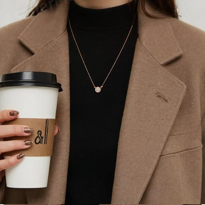Rose Gold Joyful Pendant
