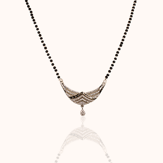 Silver Timeless Elegance Mangalsutra