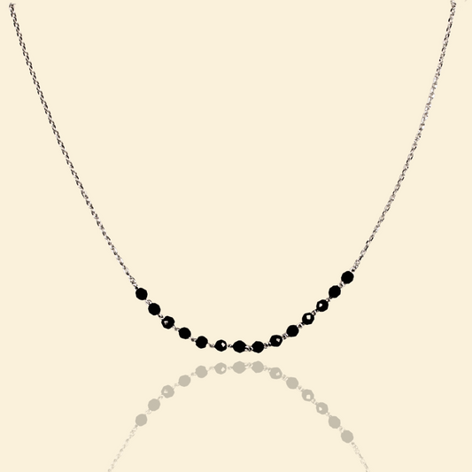 Simple Black Beads Mangalsutra