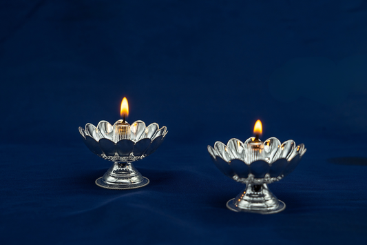 Blooming Lotus Diya
