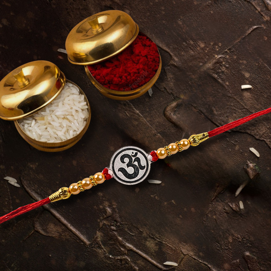 Sanskriti Silver Rakhi