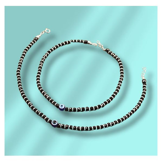 Silver Nazaria Anklet