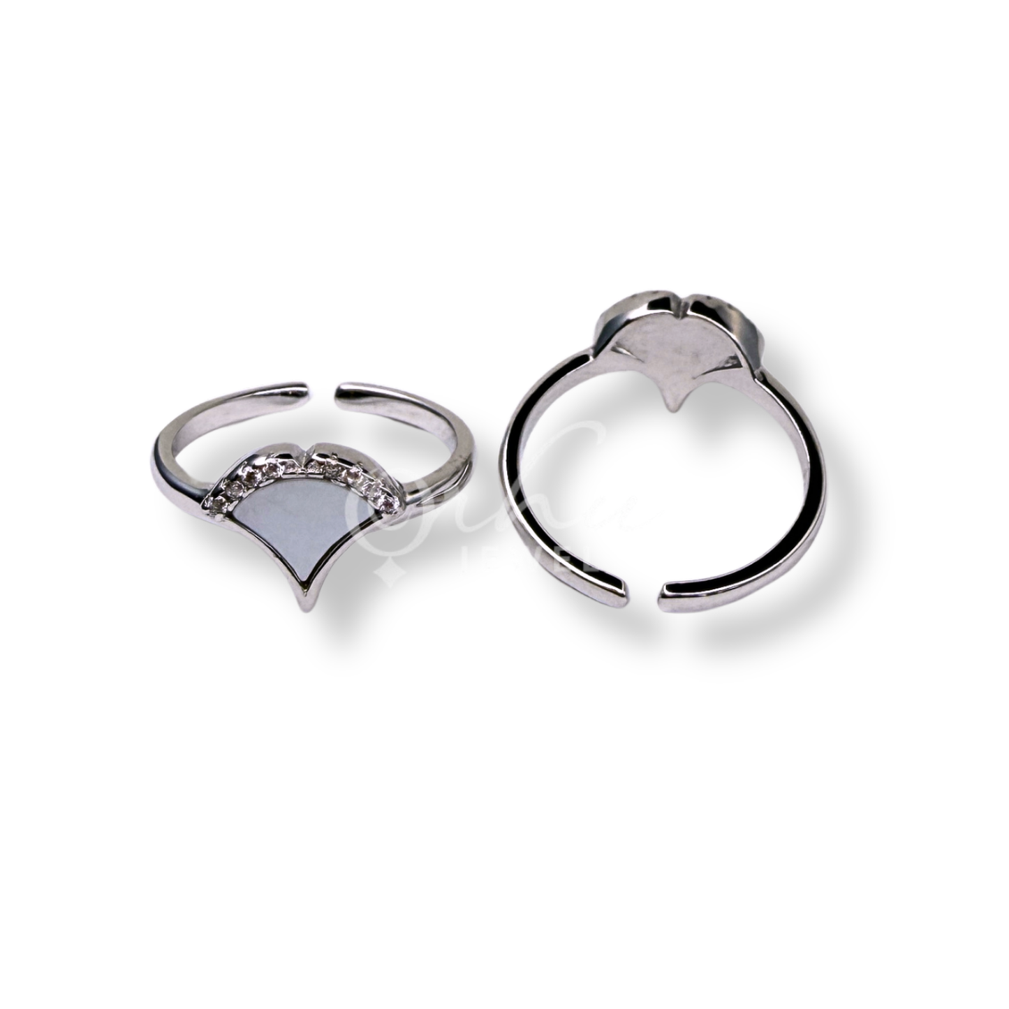 925 Hallmarked Sterling Silver Geometric Toe Ring for Women | Minimal Diamond Shape Adjustable Toe Ring | Elegant Daily Wear Foot Jewelry by Orhu Jewel