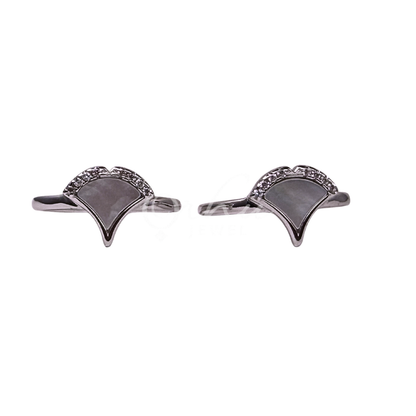 925 Hallmarked Sterling Silver Geometric Toe Ring for Women | Minimal Diamond Shape Adjustable Toe Ring | Elegant Daily Wear Foot Jewelry by Orhu Jewel