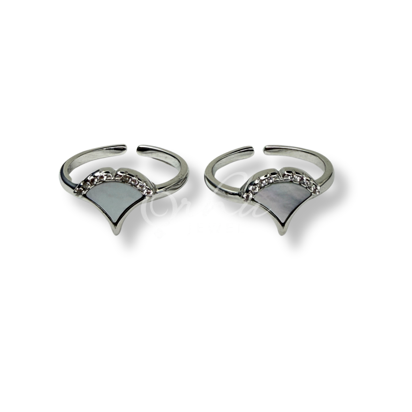 925 Hallmarked Sterling Silver Geometric Toe Ring for Women | Minimal Diamond Shape Adjustable Toe Ring | Elegant Daily Wear Foot Jewelry by Orhu Jewel
