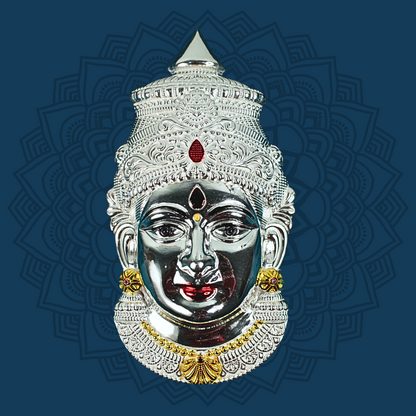Color's Silver Lakshmi Face