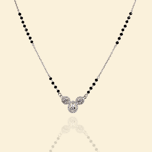 Silver Alluring Mangalsutra