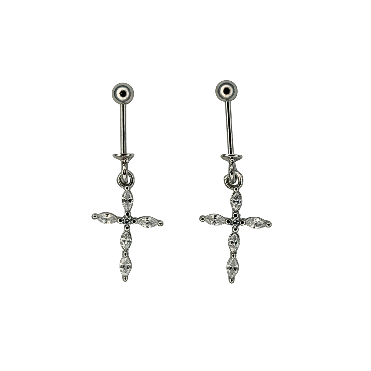 925 Sterling Silver  Bugadi Earrings for Women | Traditional Maharashtrian Ear Piercing Jewelry | CZ Diamond Studded Helix/Cartilage Earring | Hallmarked Fine Jewelry