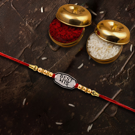 Best Bhai Silver Rakhi