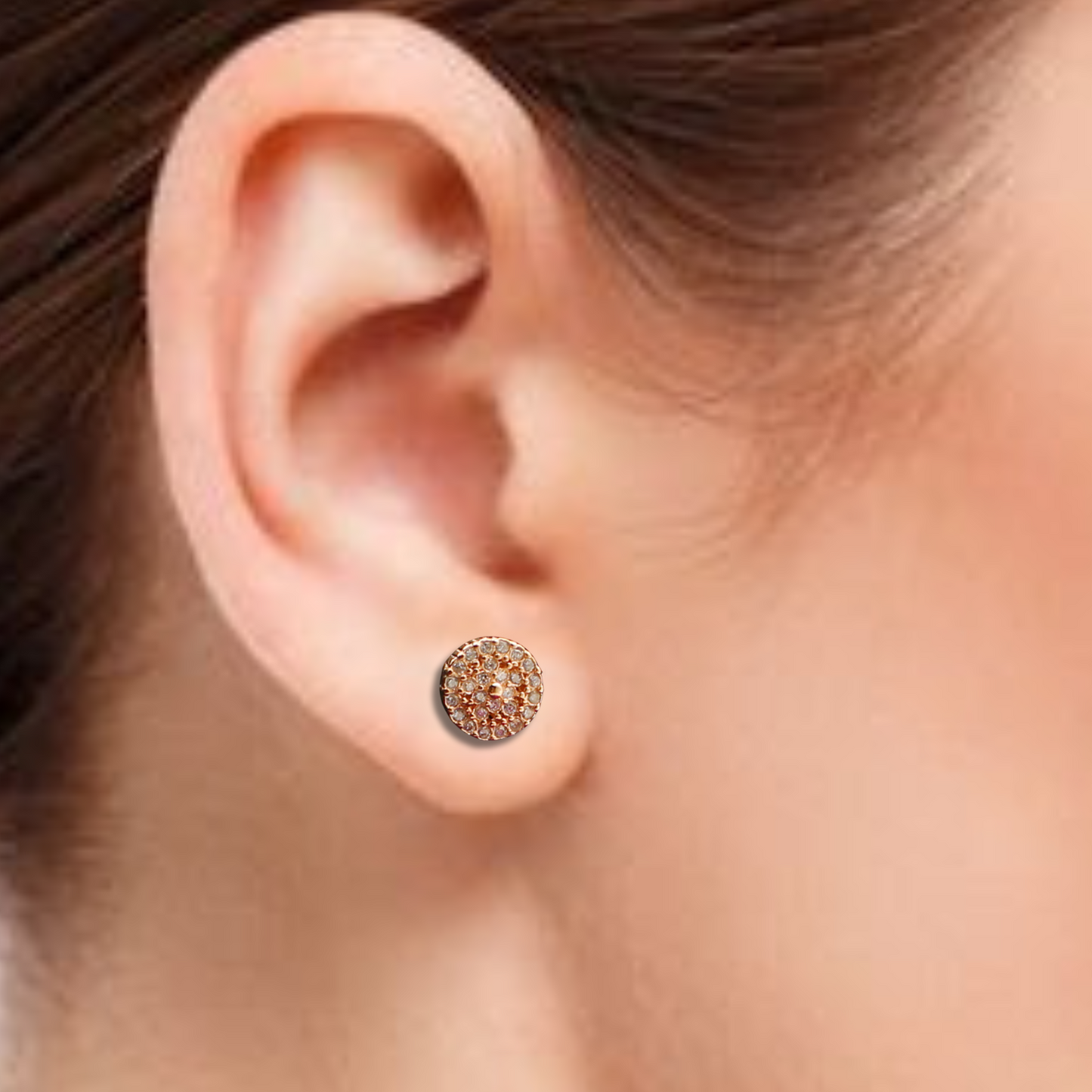 Rose Gold Dreamy crush Dainty Stud Tops