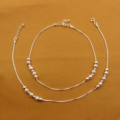 Italian Classy Ball Beads Anklet