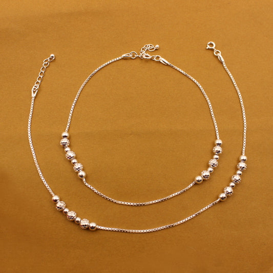 Italian Classy Ball Beads Anklet