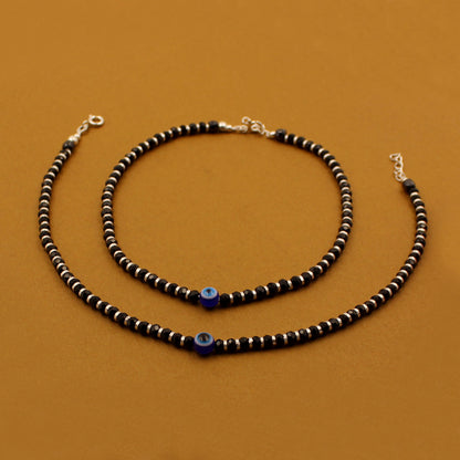 Silver Nazaria Anklet