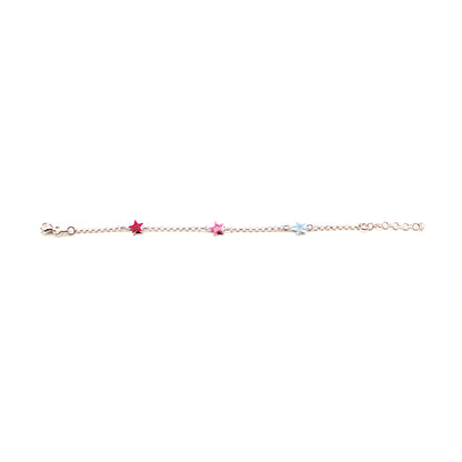 Coloured Star Bracelet