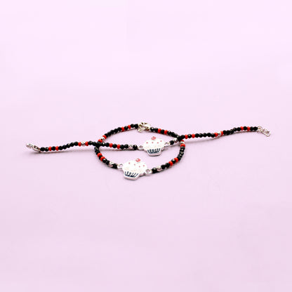 Pink Cherry Cake Bracelet
