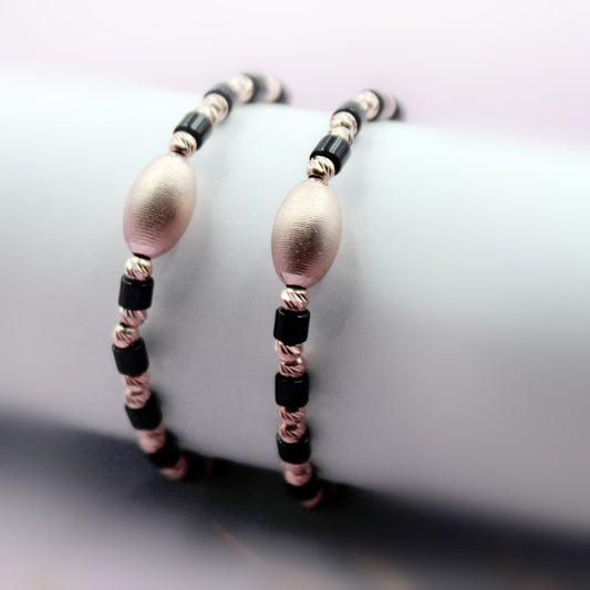 Rose Gold Ball Beads Bracelet