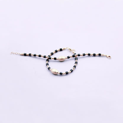 Rose Gold Ball Beads Bracelet
