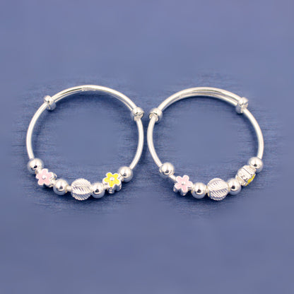 Ball Beads With Flower Kada