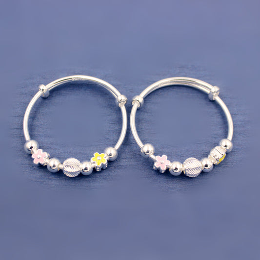 Ball Beads With Flower Kada