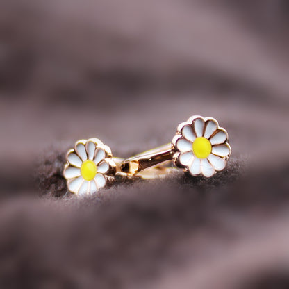 Rose Gold Flower Elegance Tops
