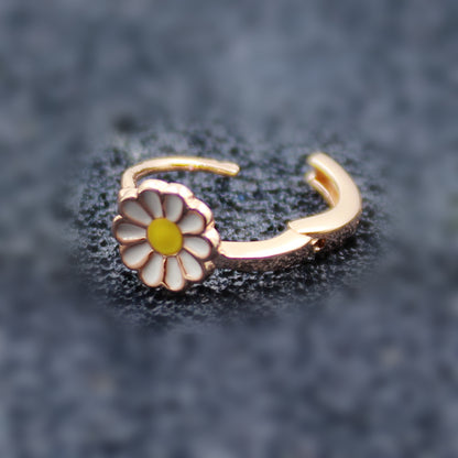 Rose Gold Flower Elegance Tops