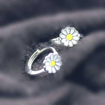 Silver Flower Elegance Tops