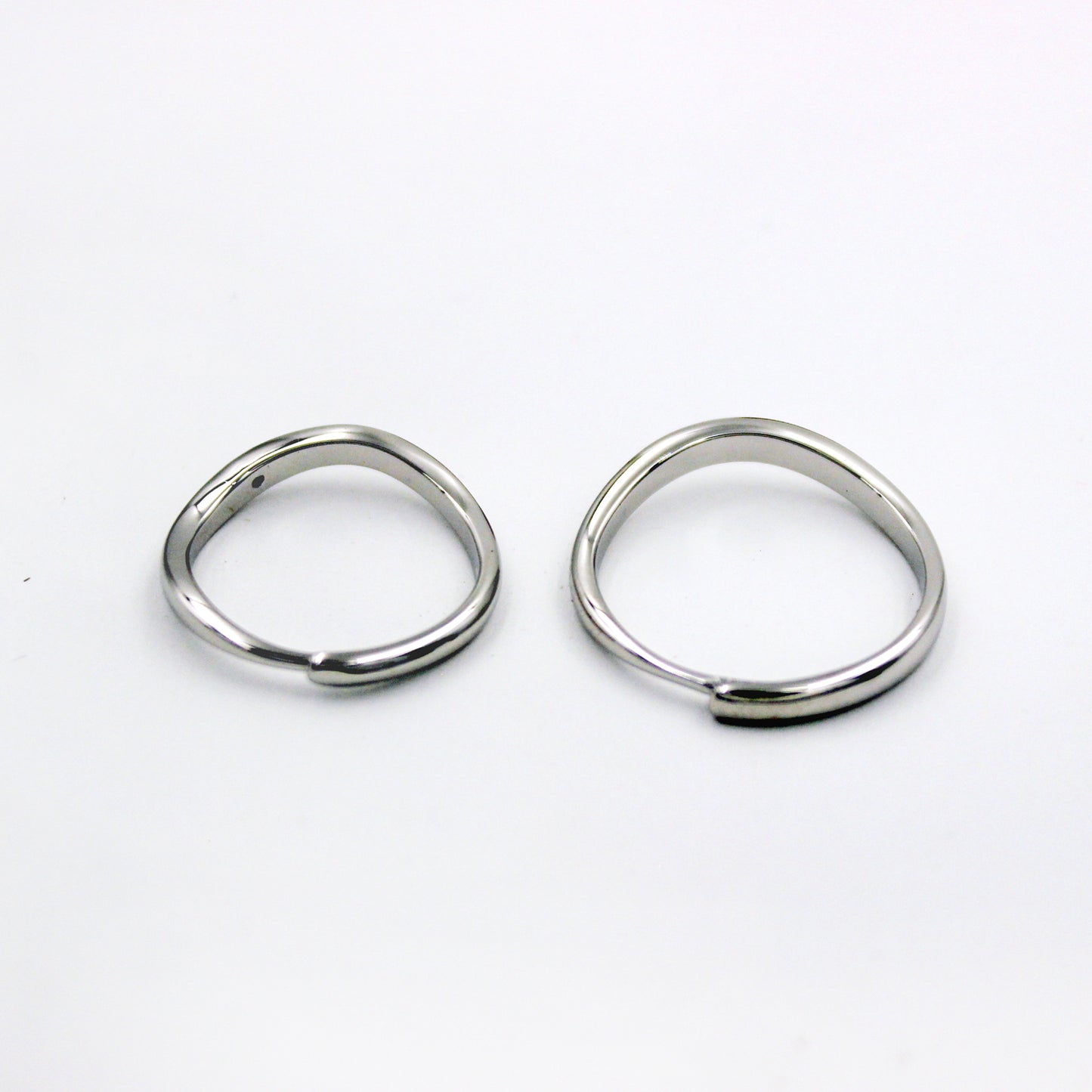 Silver Forever Couple Rings