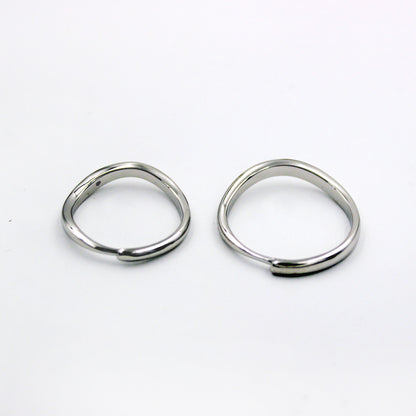 Silver Forever Couple Rings