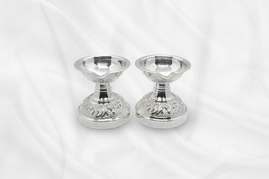 Silver Niranjan Diya