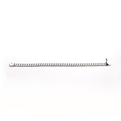 Classic Cuban Link Silver Bracelet