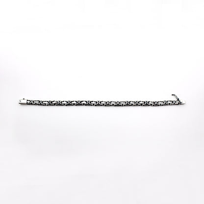 Infinity Path Silver Bracelet