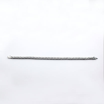 Silver Viper Chain Bracelet