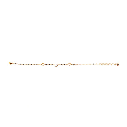 Shimmering Heart Bracelat
