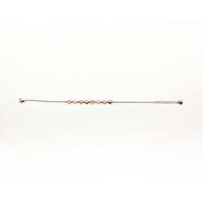 Rose Gold Bright heart Bracelet