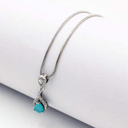 Silver Aqua Falling Dew Set
