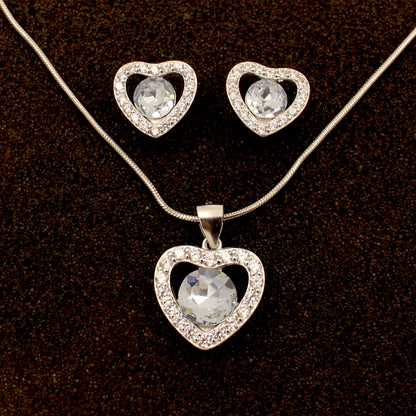 Silver Met Love Pendant