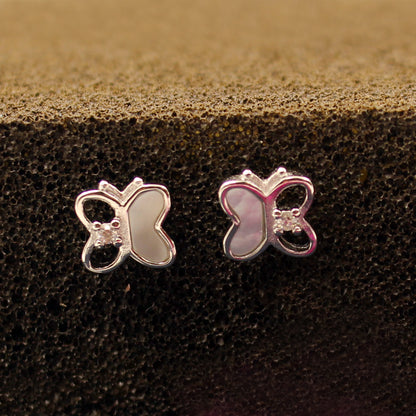 Silver Gleam  Butterfly Tops
