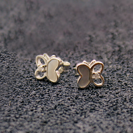 Silver Gleam  Butterfly Tops