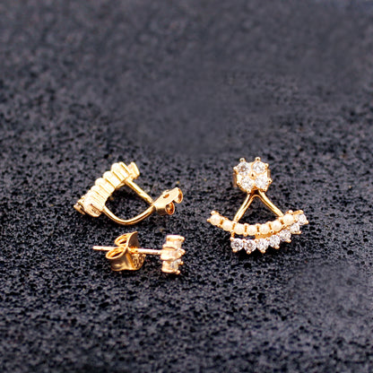 2 in 1 Rose Gold Shine Elegant tops