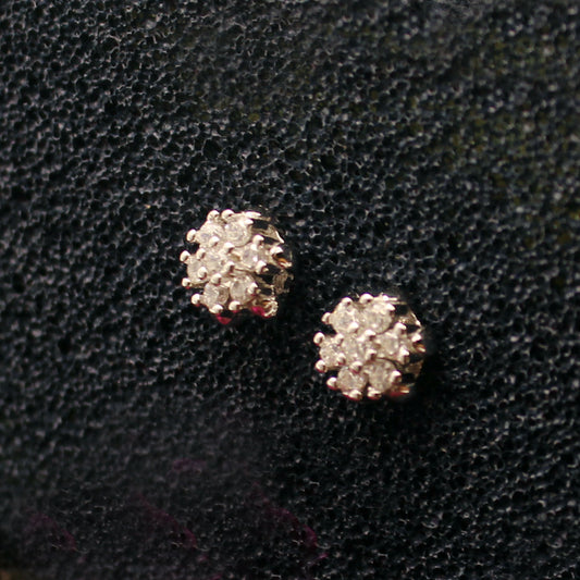 Silver Stud Flower tops