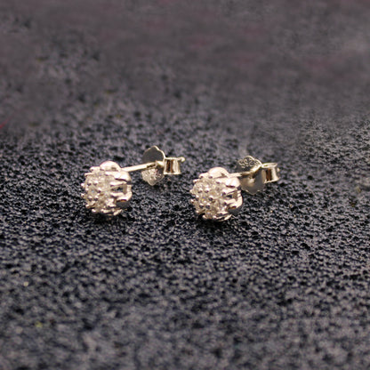 Silver Stud Flower tops